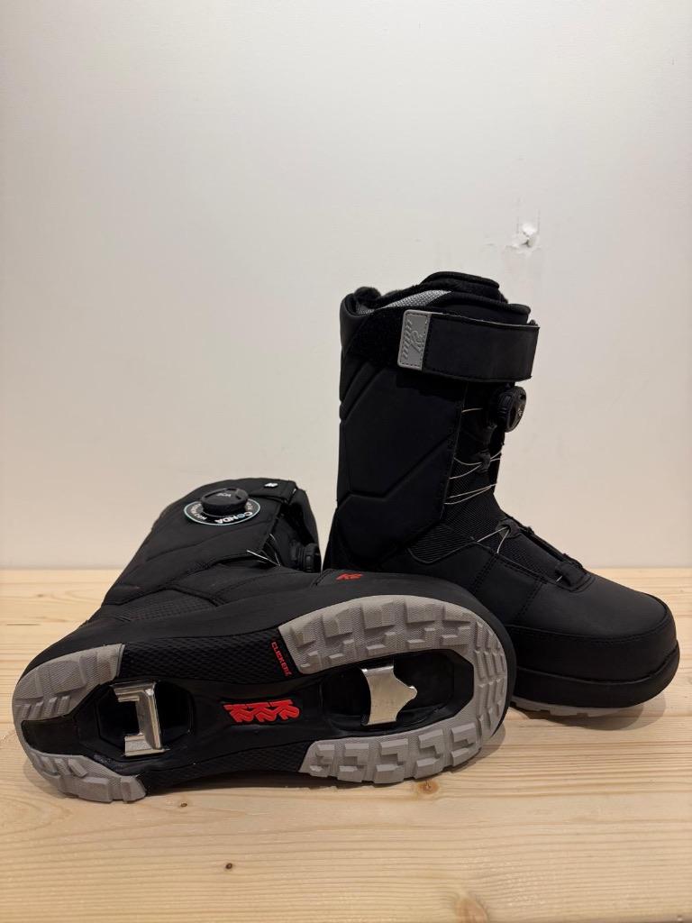 K2 Maysis Snowboardschoen + Clicker binding maat US 9 (EU42), Sport en Fitness, Snowboarden, Bellevue USA, Schoenen, Nieuw, Ophalen of Verzenden