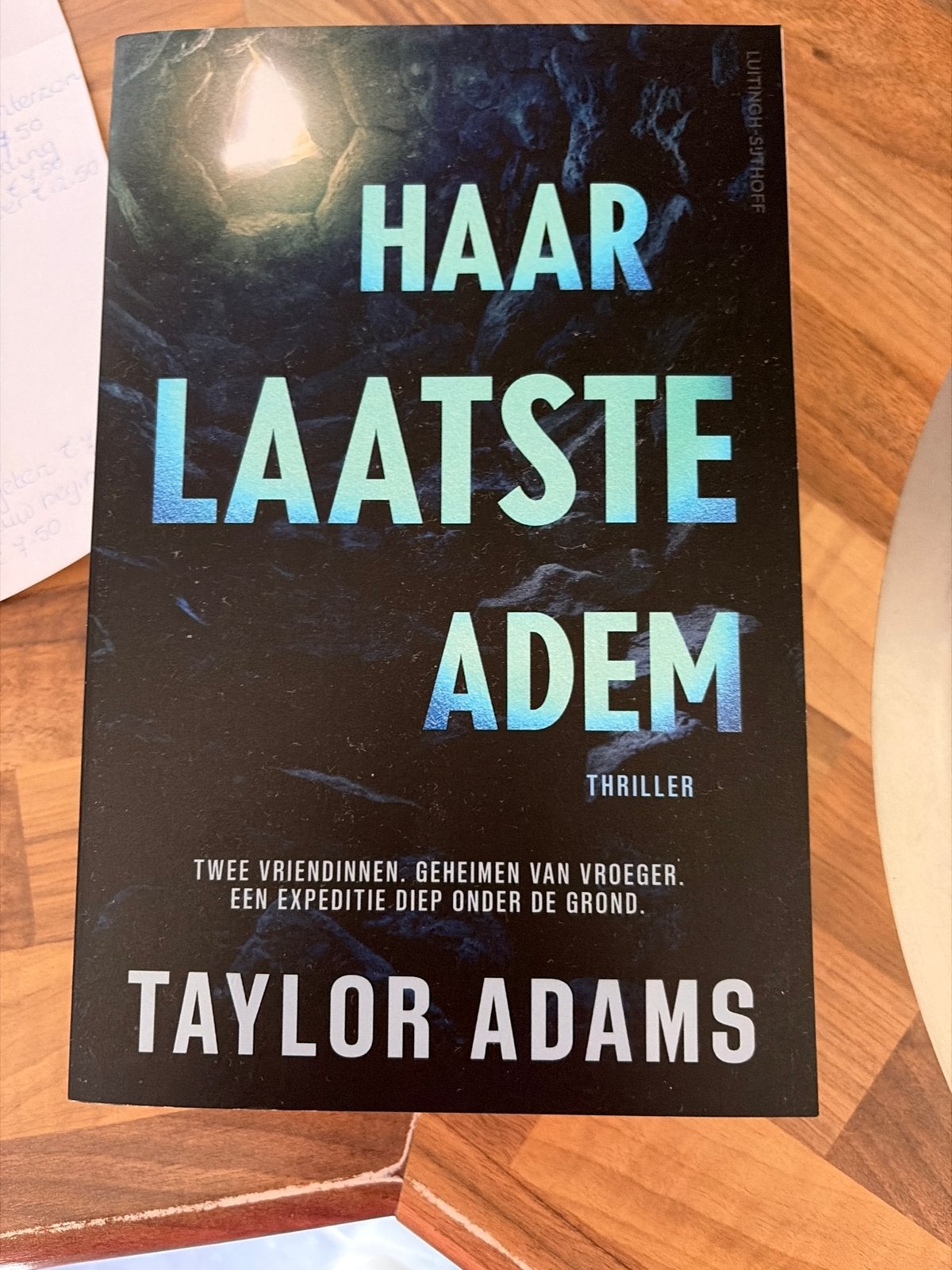Haar Laatste Adem - Taylor Adams (Thriller), Boeken, Ophalen of Verzenden, Zo goed als nieuw, Nederland