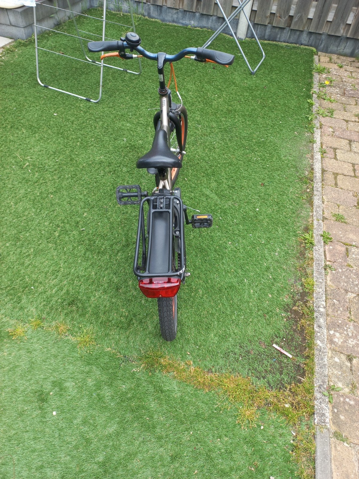 Loekie Booster 18 inch kinderfiets - Gebruikt, Fietsen en Brommers, Fietsen | Kinderfietsjes, Terugtraprem, Loekie, Ophalen of Verzenden