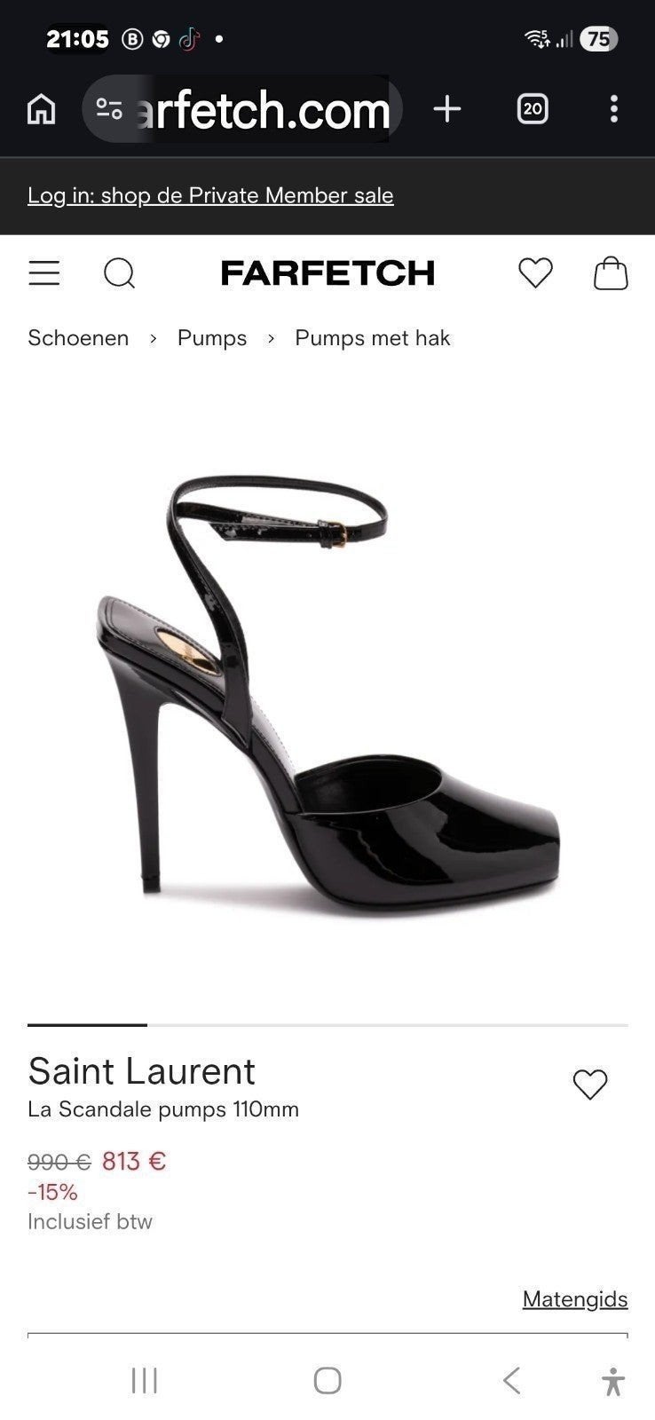 Fluweel Saint Laurent La Scandale Pumps 110mm, Kleding | Dames, Pumps, Zwart, Saint Laurent, Ophalen of Verzenden