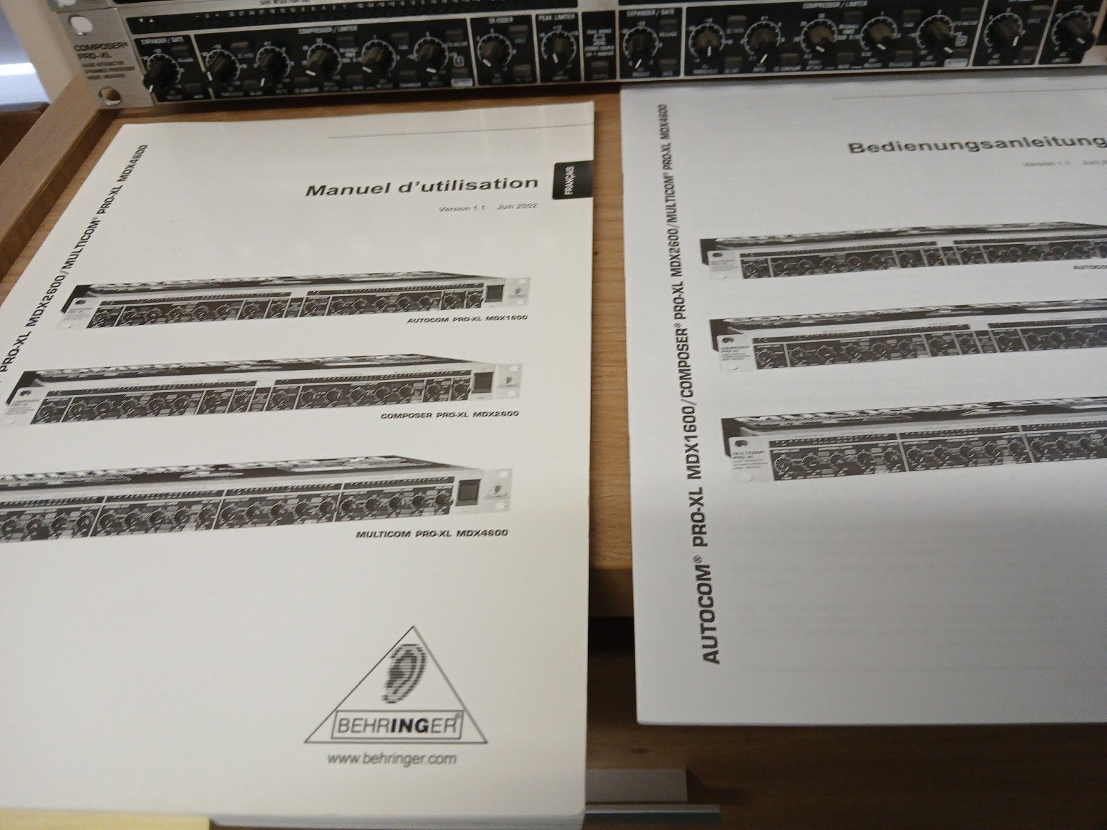 Behringer Composer Pro-XL MDX2600 & Sonic Exciter SX3040, Ophalen of Verzenden, Gebruikt, Minder dan 5 kanalen