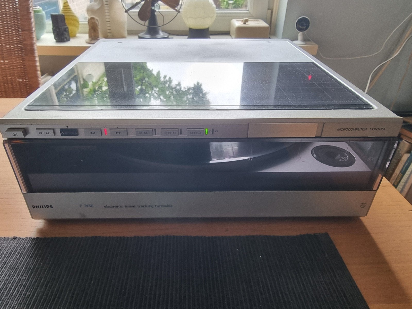 Te kooo Philips F 7430 platenspeler, Philips, Gebruikt, Automatisch, Ophalen of Verzenden