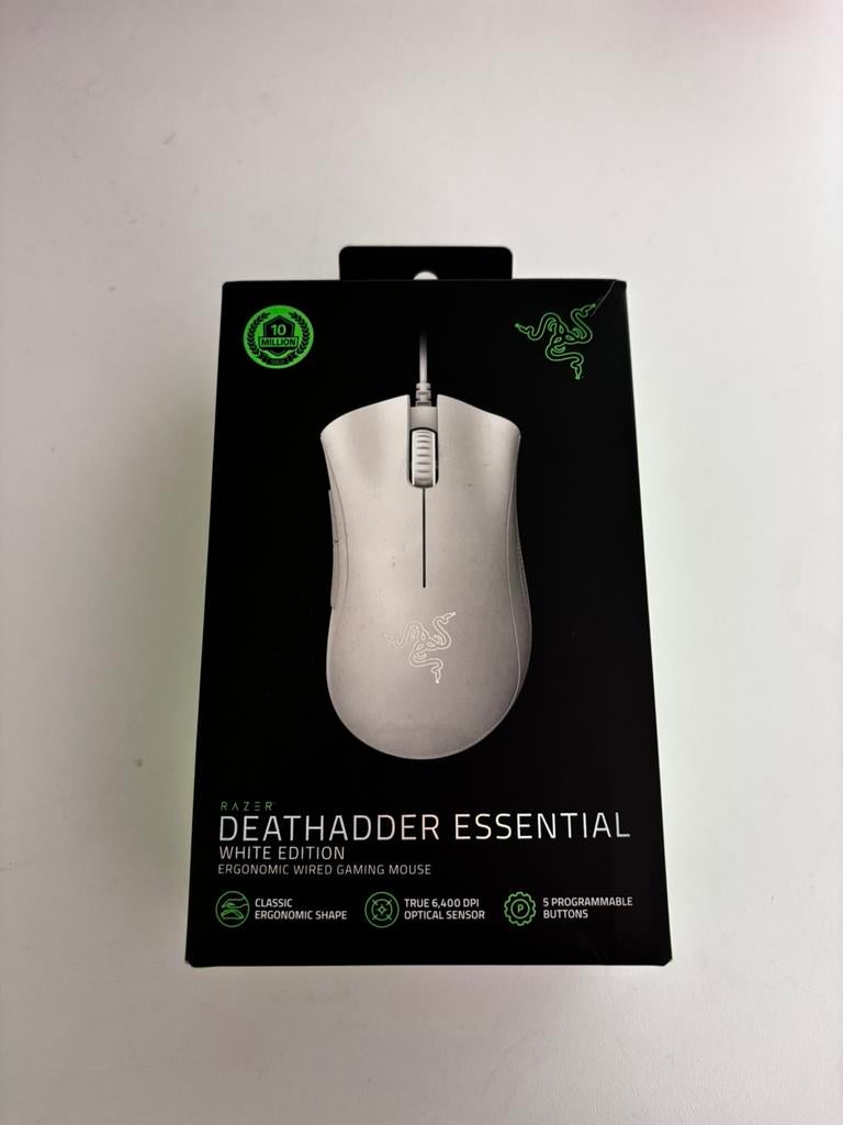 Gaming muis Razer DeathAdder essential, Computers en Software, Muizen, Ophalen, Zo goed als nieuw, Gaming muis