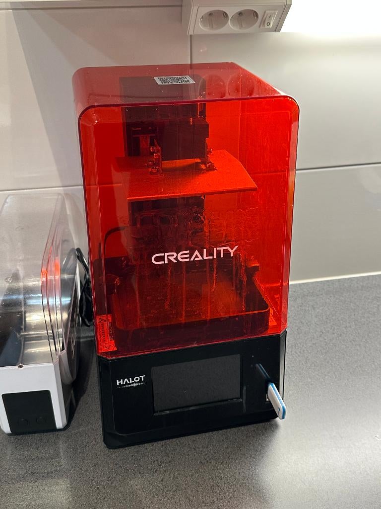 Creality HALOT-ONE PRO, Gebruikt, Ingebouwde Wi-Fi, Ophalen of Verzenden, Resin/Hars