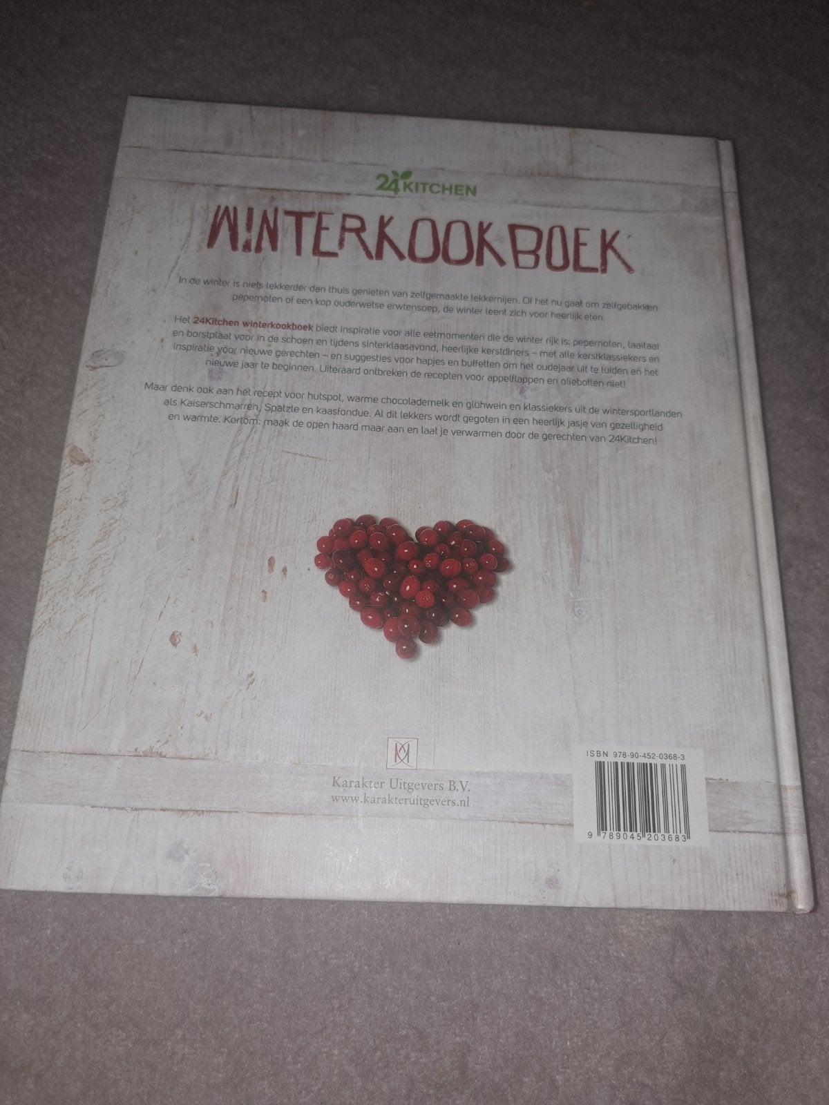 24Kitchen Winterkookboek - Heerlijke winterrecepten, Ophalen of Verzenden, Zo goed als nieuw, Overige typen, 24Kitchen
