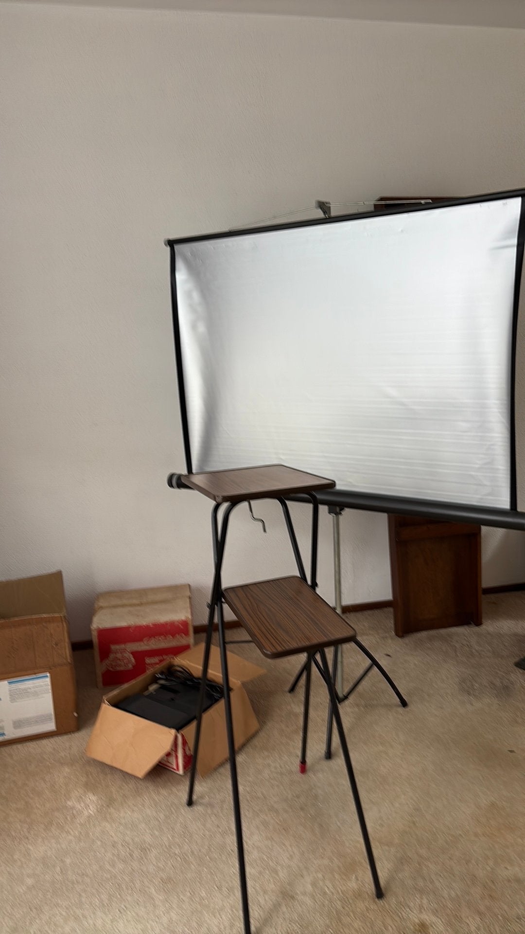 Gratis complete dia projector met toebehoren, Ophalen, Elektrisch, Gebruikt