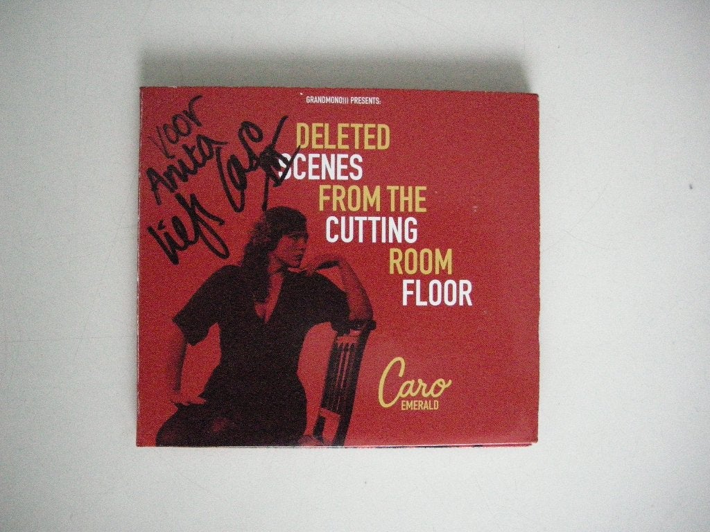 Caro Emerald Deleted Scenes From (signed gesigneerd) CD zgan, Cd's en Dvd's, Cd's | Pop, Ophalen, Zo goed als nieuw, Album, Gesigneerd