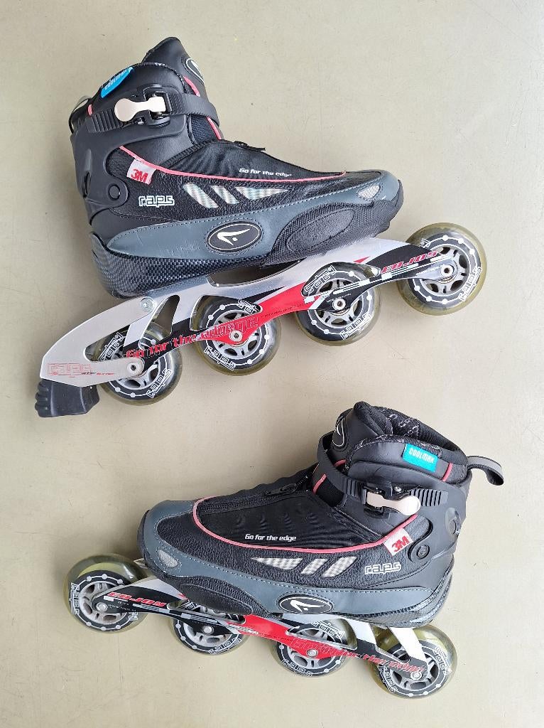 Raps 3M softboot coolmax skates inline skeelers carbon mt 38, Sport en Fitness, Skeelers, Overige merken, Gebruikt, Kinderen, Ophalen of Verzenden