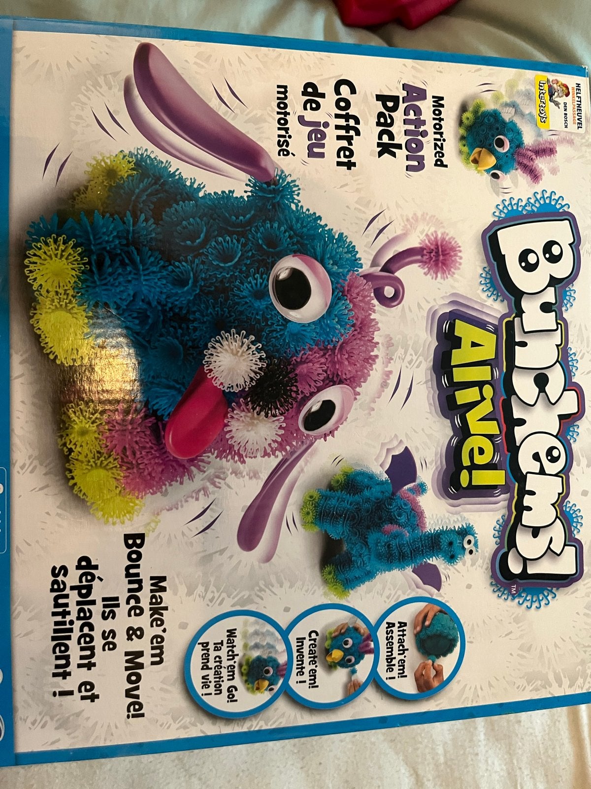 Bunchems Alive! Gemotoriseerde Actie Speelset, Ophalen, Zo goed als nieuw, Overige merken
