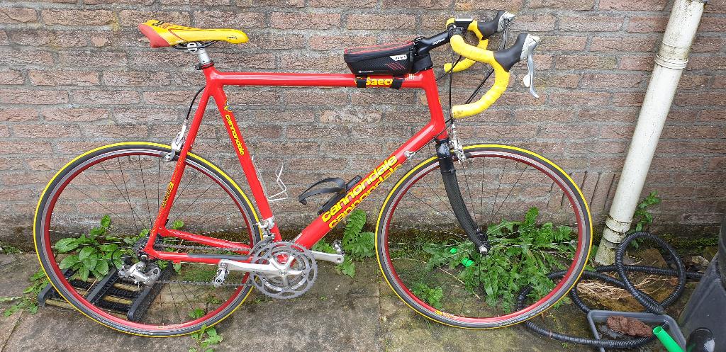 Goed onderhouden Cannondale racefiets van 61 inch, Ophalen, Gebruikt, Overige typen