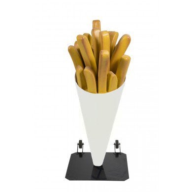 Patatzak Frietzak 140 cm - frietzak verrijdbaar polyester