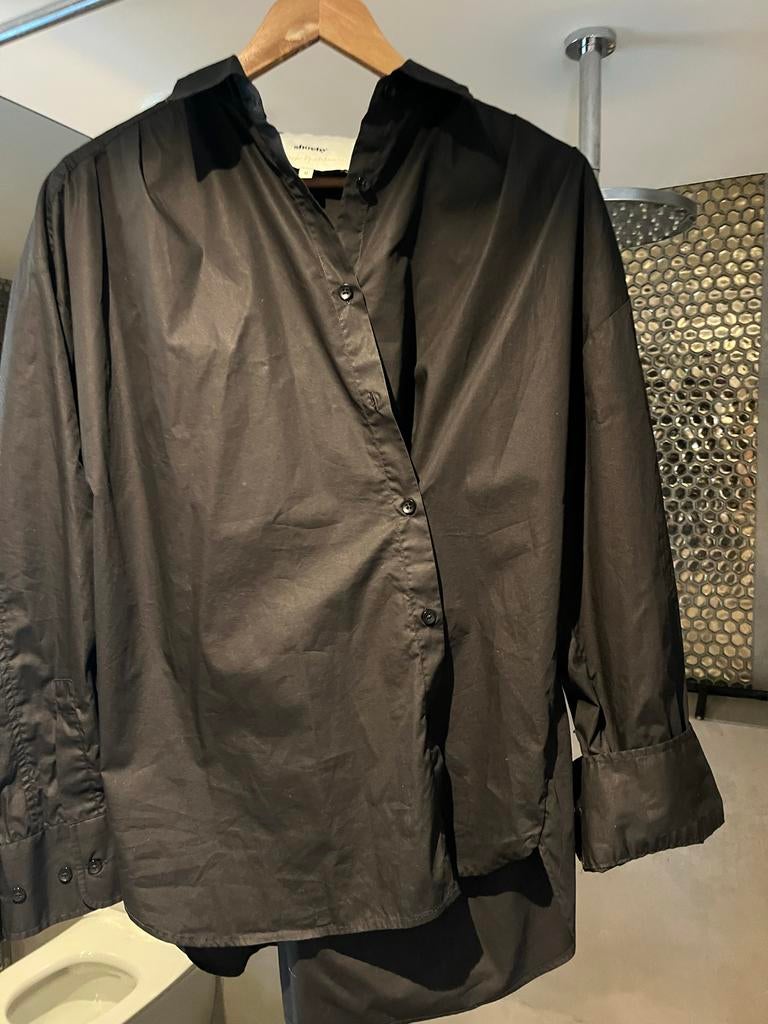 Shoeby Lonneke Nooteboom blouse maat M, Kleding | Dames, Ophalen of Verzenden, Zo goed als nieuw, Maat 38/40 (M), Zwart
