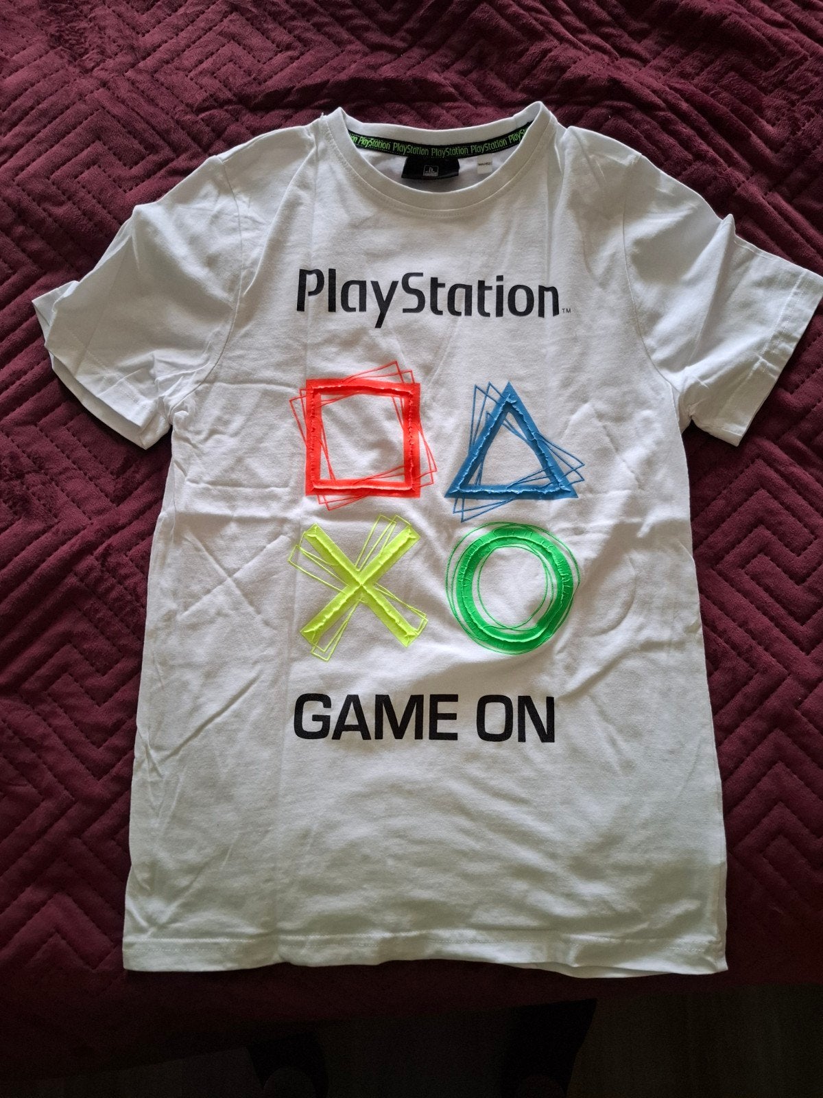 PlayStation T-shirt maat 146/152, PlayStation, Ophalen of Verzenden, Zo goed als nieuw, Shirt of Longsleeve