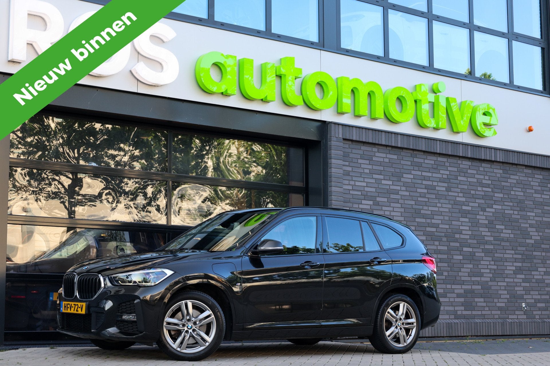 BMW X1 xDrive25e eDrive Edition | M-SPORT | DEALER ONDH | LE, Auto's, BMW, Gebruikt, Zwart, Leder, Bedrijf