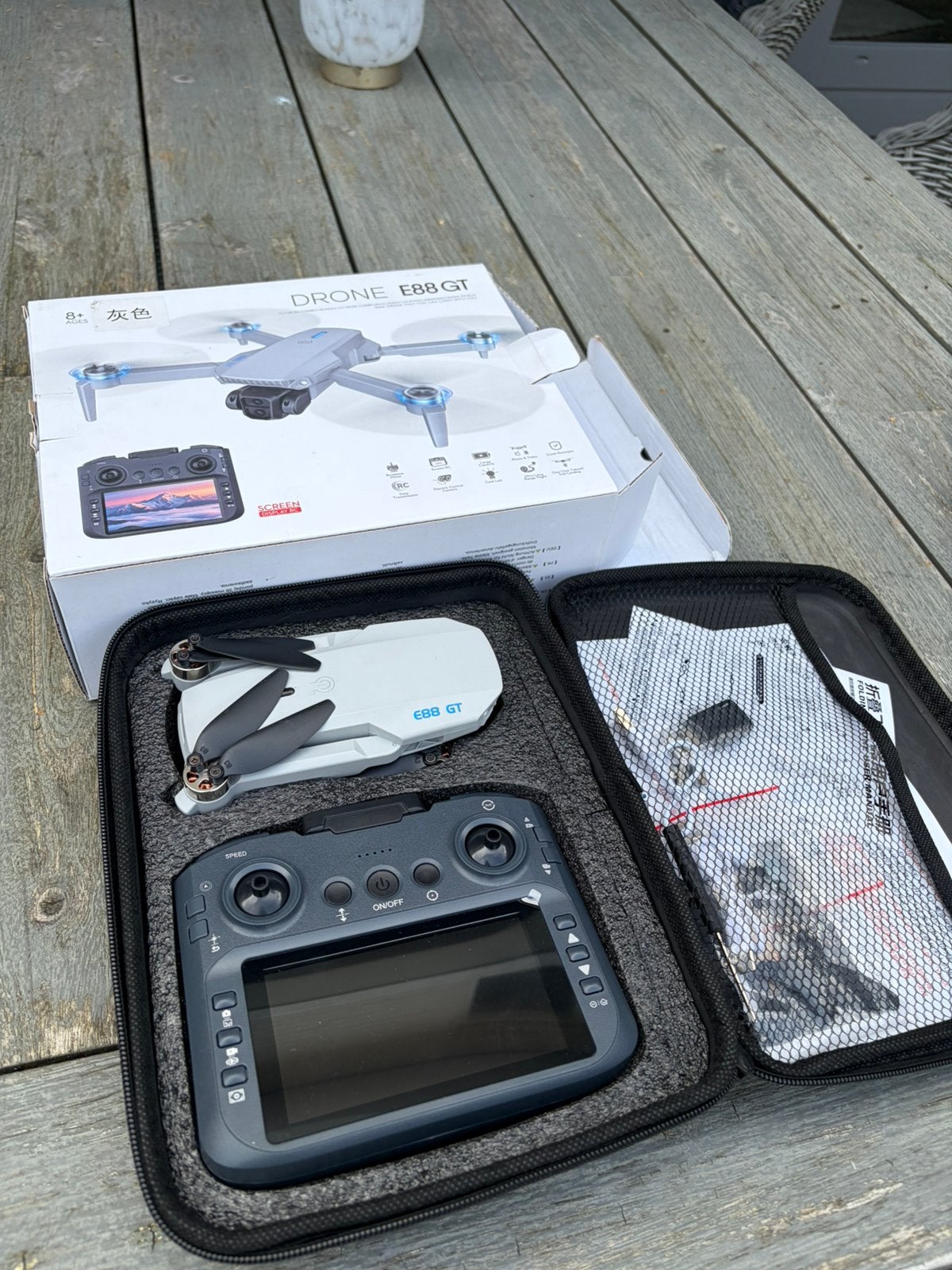 Drone E88GT, Ophalen, Nieuw, Cameradrone, Overige merken