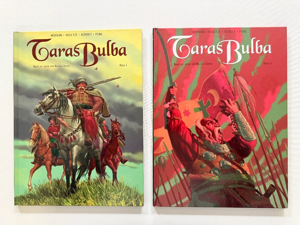 Taras Bulba - Boek 1 & 2 - Complete serie, Complete serie of reeks, Nieuw, Ophalen of Verzenden, Morvan, Voulzy, Korrby, Peng