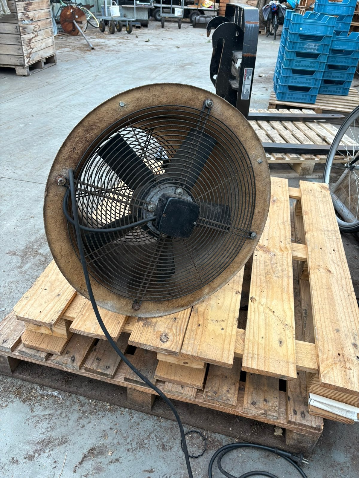 Brinkman tuinbouw ventilator, Ophalen, Zo goed als nieuw, Ventilator