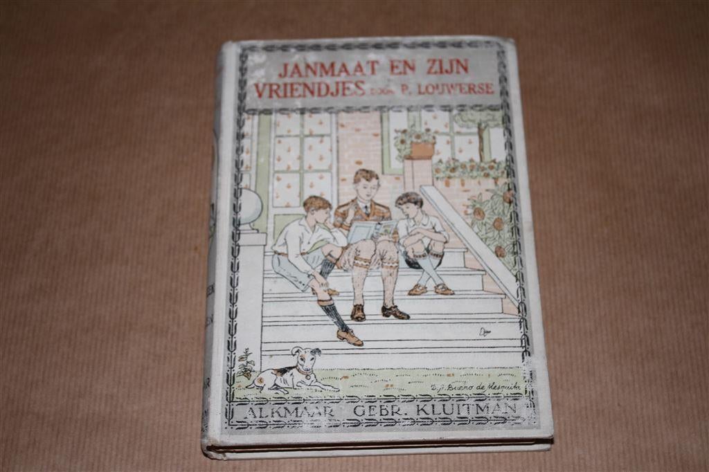 Janmaat en zijn vriendjes. P. Louwerse. Kluitman 1920., Boeken, Ophalen of Verzenden, Zo goed als nieuw