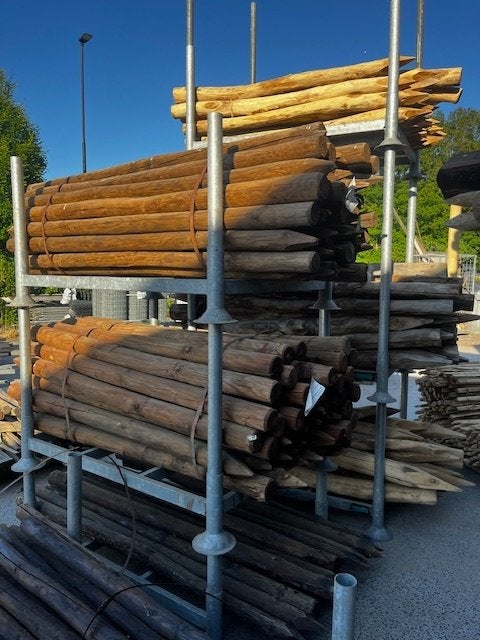 Weidepalen voor verschillende soorten en maten palen, Tuin en Terras, Palen, Balken en Planken, Ophalen, Nieuw, 180 tot 250 cm