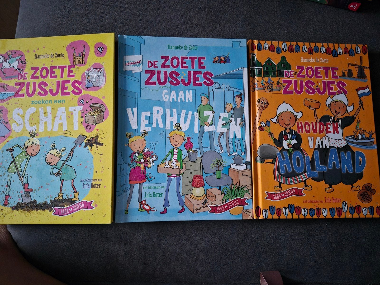 De Zoete Zusjes boekenreeks - 3 delen €5,- p.s., Ophalen of Verzenden, Zo goed als nieuw, Fictie algemeen