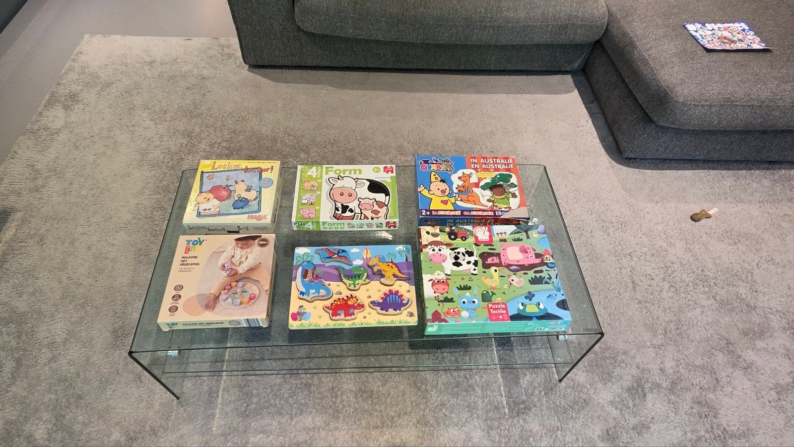 Mooie set kwaliteitspuzzels & spelletjes (Janod, HABA, etc), Ophalen, Zo goed als nieuw