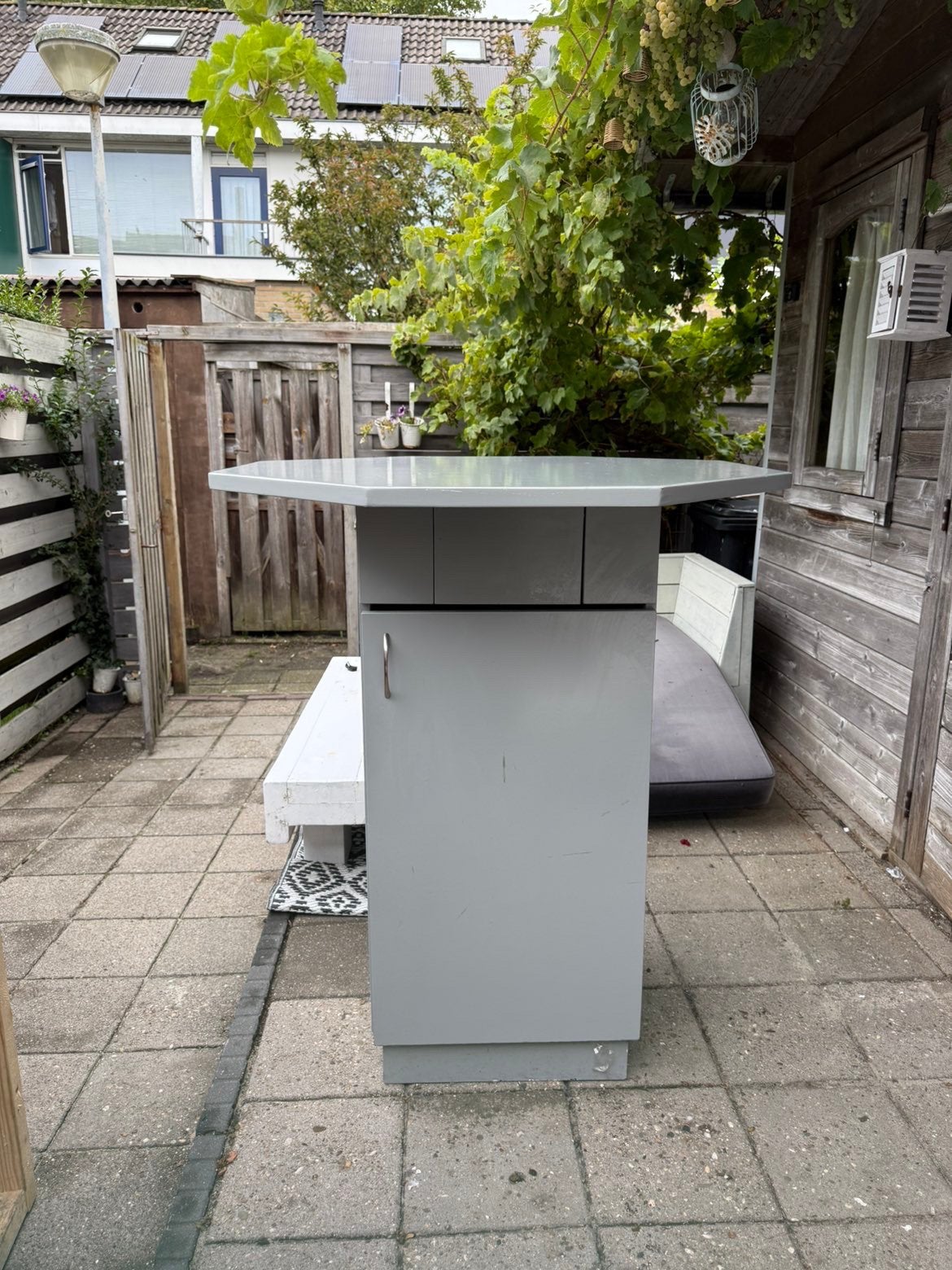 Sta tafel., Ophalen, Gebruikt, Hout, Overige typen