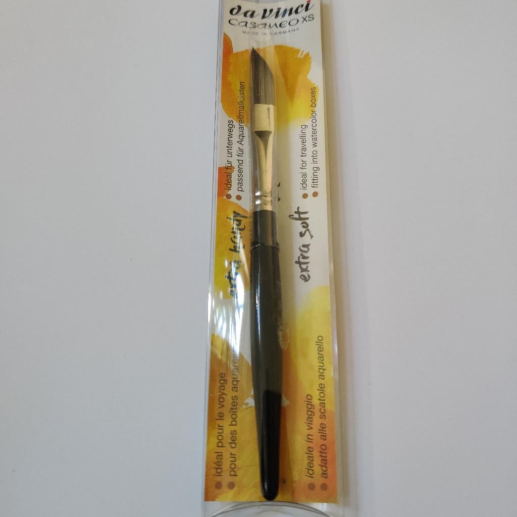 da Vinci | CASANEO XS 987 mini-aquarelpenseel | zwaardsleper, Ophalen of Verzenden, Nieuw, Penseel of Kwast