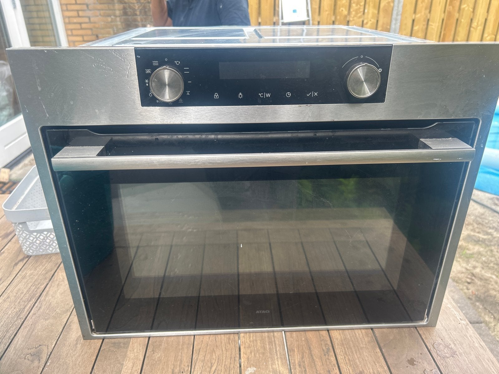 Atag Inbouw Oven - Zo goed als nieuw, Witgoed en Apparatuur, Ophalen, Oven, Zo goed als nieuw, Inbouw