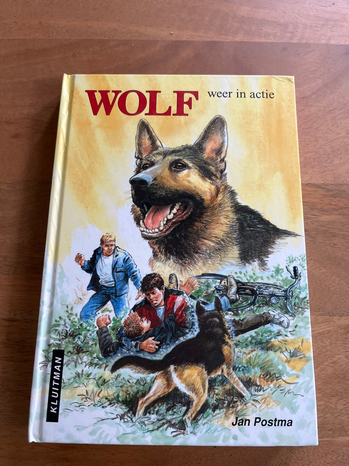 Wolf weer in actie - Jan Postma (Geïllustreerd), Ophalen of Verzenden, Zo goed als nieuw