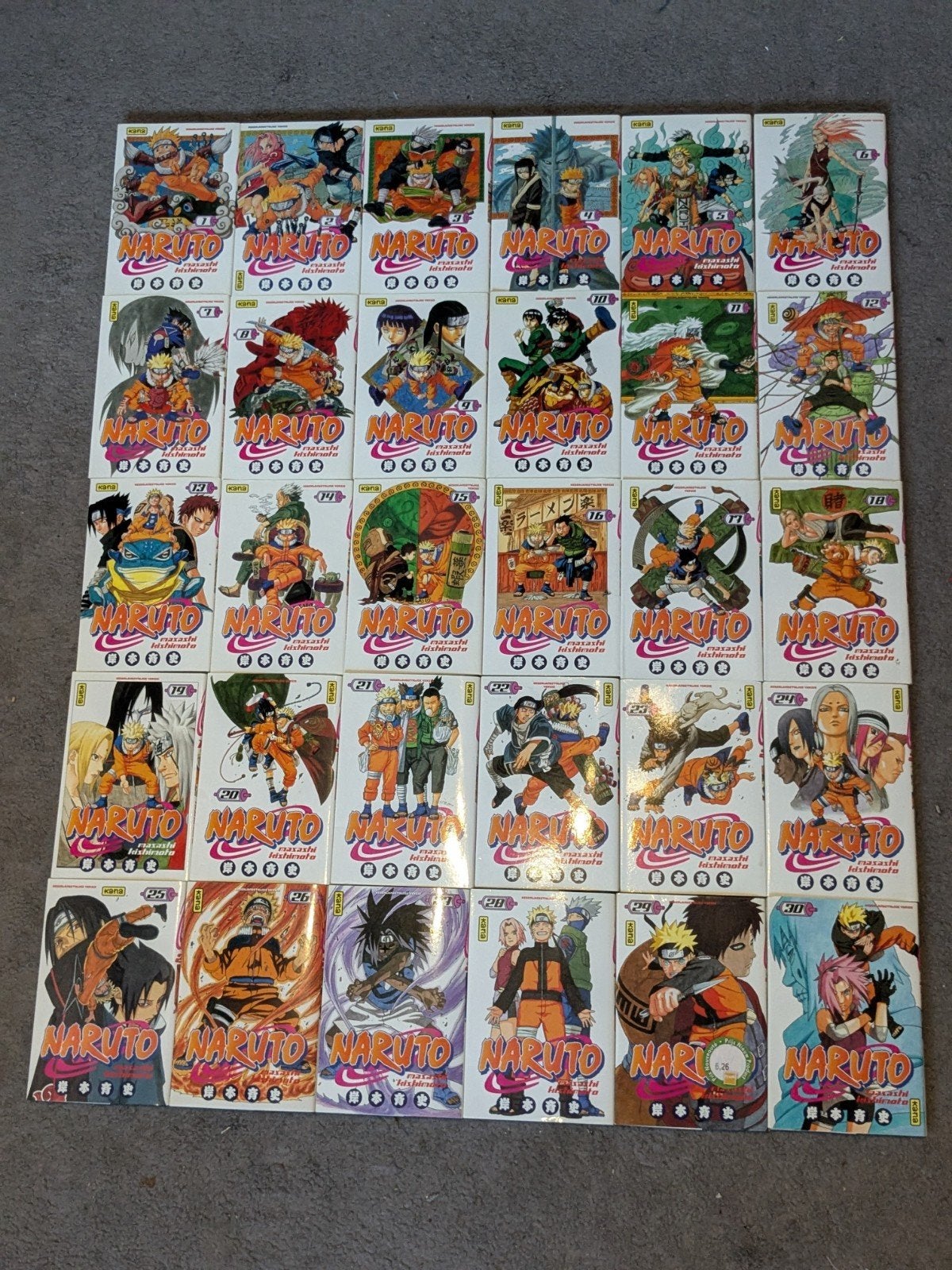 Naruto 1 t/m 30 compleet Nederlands Kana manga, Ophalen of Verzenden