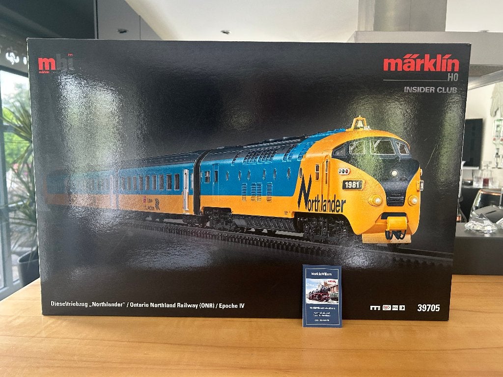 Marklin H0 39705 Dieseltrein Northlander ONR, Insider 2024, Wisselstroom, Treinset, Nieuw, Ophalen of Verzenden