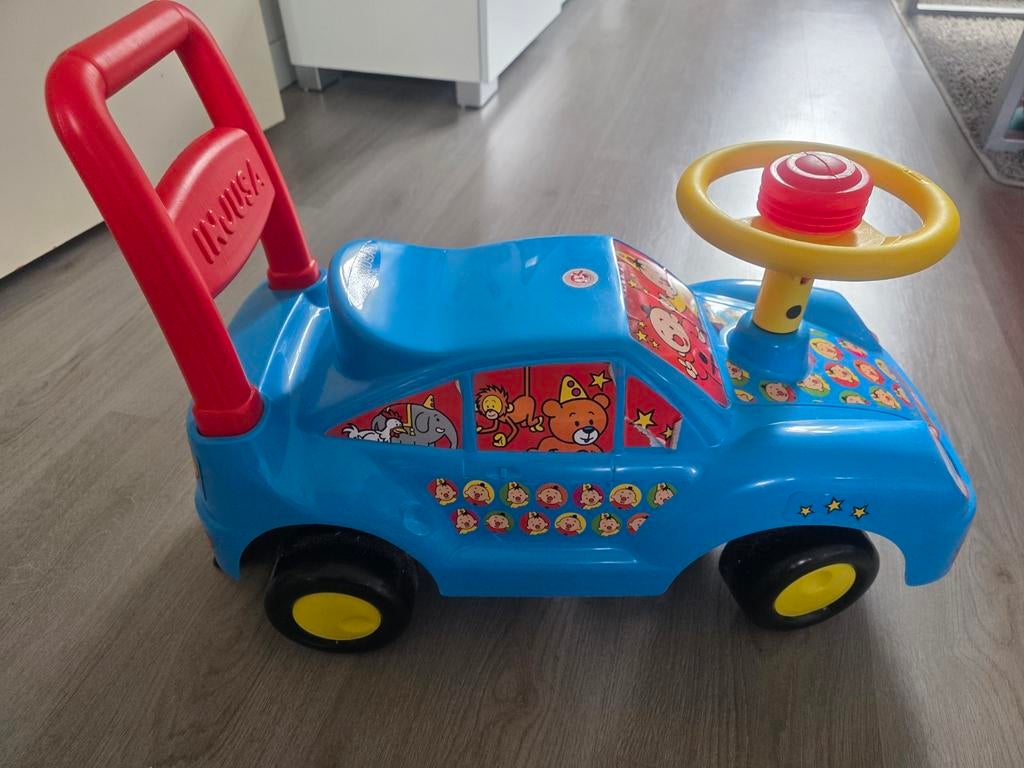Loopauto bumba zie omschrijving!, Kinderen en Baby's, Speelgoed | Babyspeelgoed, Gebruikt, Overige typen, Met wieltjes, Ophalen