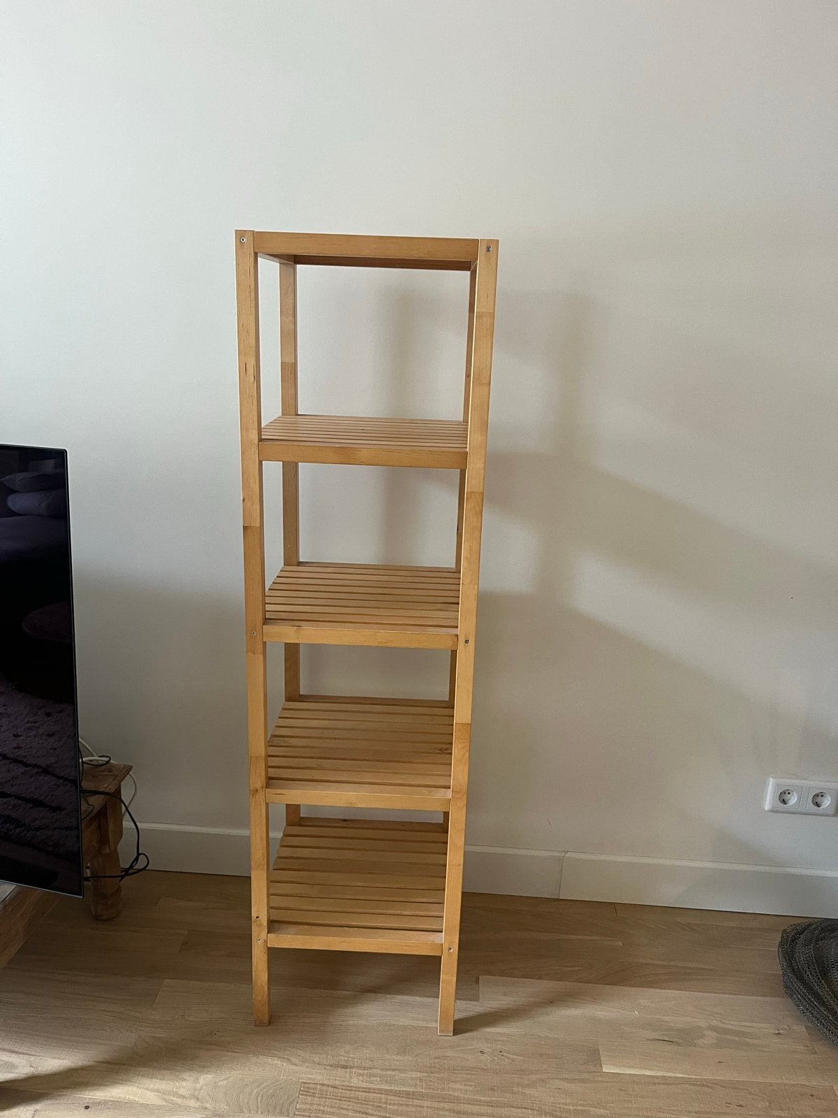 IKEA Molger Houten Stellingkast met 5 Planken, Ophalen, Gebruikt