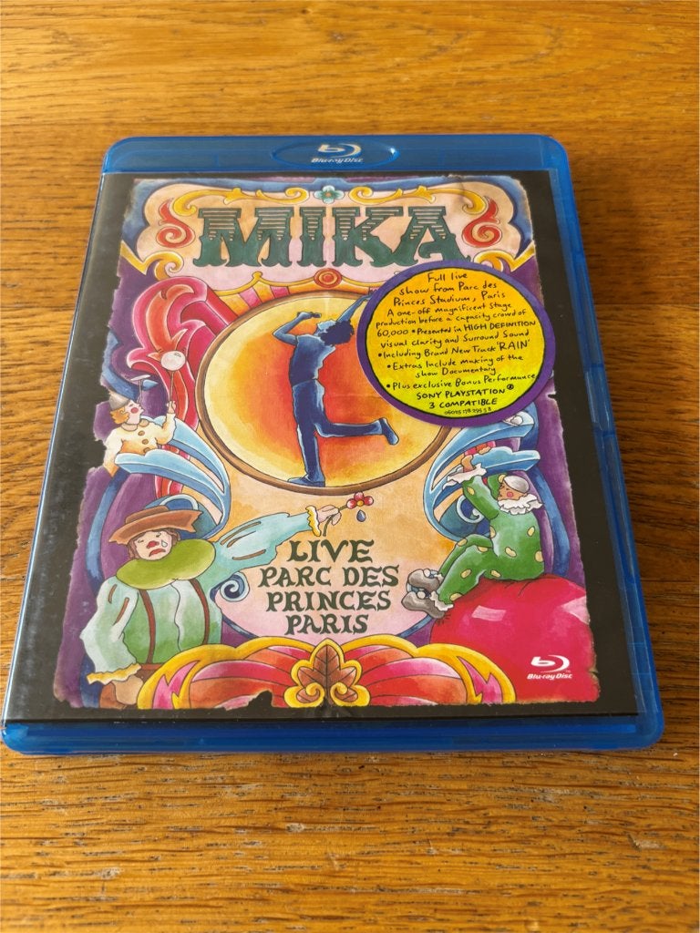 Blu-ray Mika - Live - Parc des Princes Paris, Muziek en Concerten, Gebruikt, Spaans, Concert