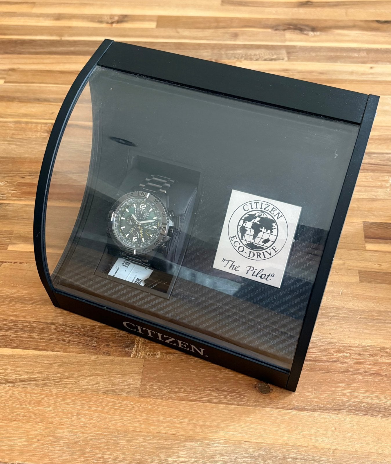 Citizen Promaster Navihawk AT8227-56X in luxe collectors box, Staal, Staal, Ophalen of Verzenden, Zo goed als nieuw