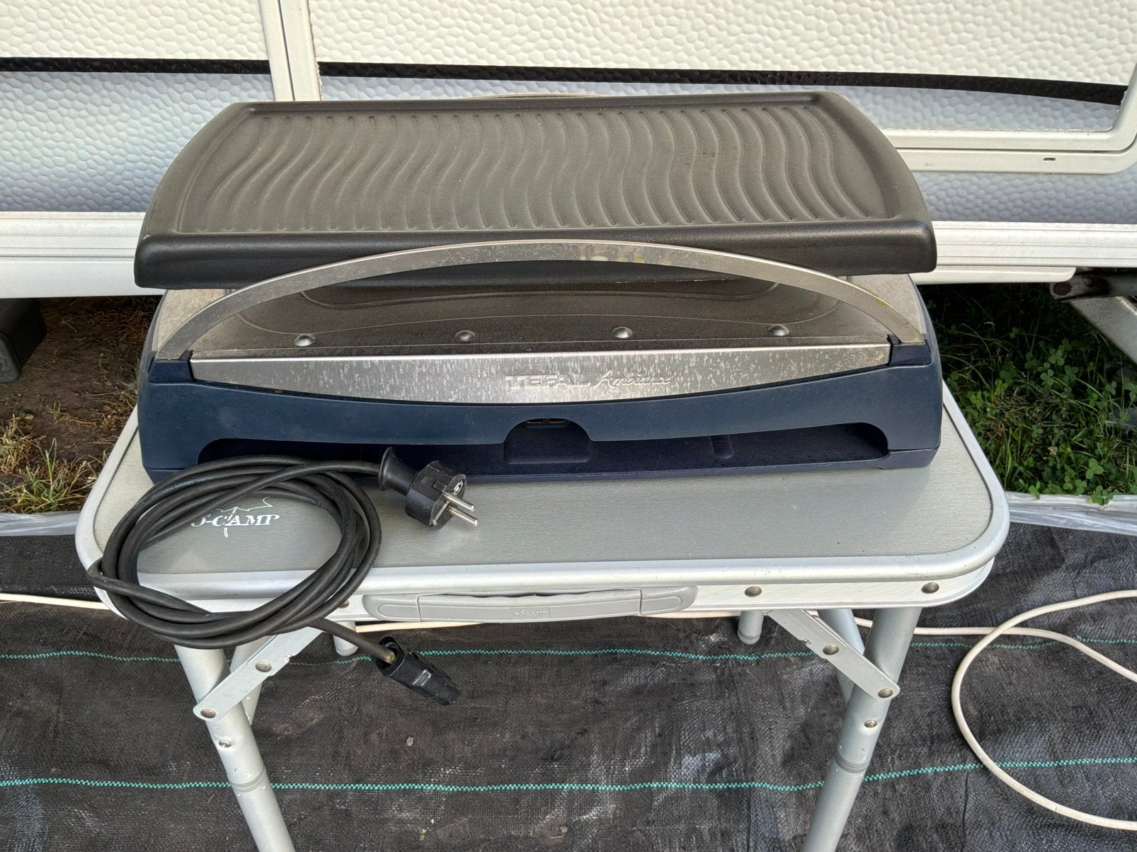 Tefal grillplaat Ambiance Camping, Ophalen of Verzenden, Gebruikt