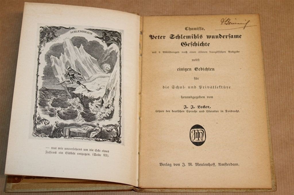 Peter Schlemihl — Chamisso, Meulenhoff 1936, Ophalen of Verzenden, Gelezen