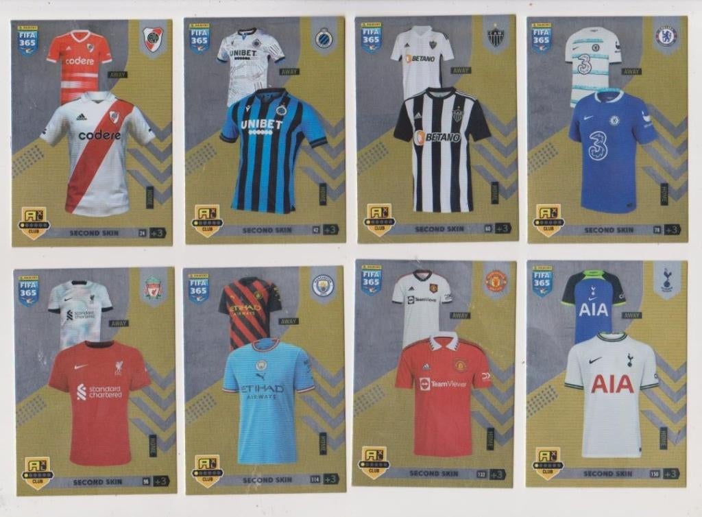 Panini krt FIFA 365 2023, sz. 2022-2023, SECOND SKINs, Verzenden, Zo goed als nieuw, Buitenlandse clubs, Poster, Plaatje of Sticker