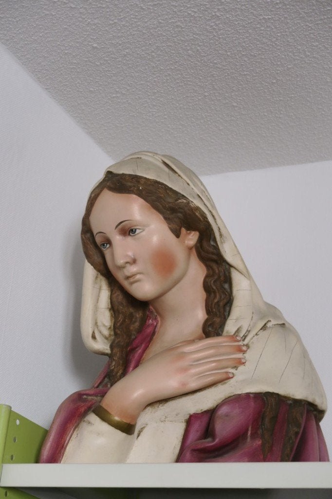 mariabeeld vintage, Antiek en Kunst, Ophalen of Verzenden