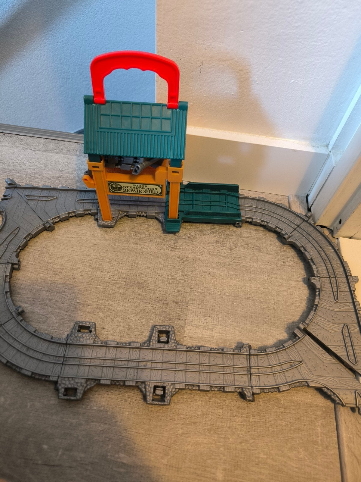 Thomas de trein Sodor streamwork repair shed, Ophalen of Verzenden