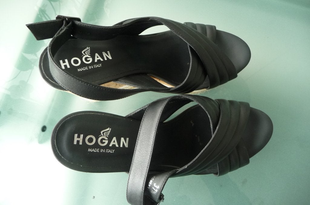 Hogan sandalen. Nieuw! Maat 37,5., Kleding | Dames, Schoenen, Zwart, Nieuw, Hogan, Sandalen of Muiltjes