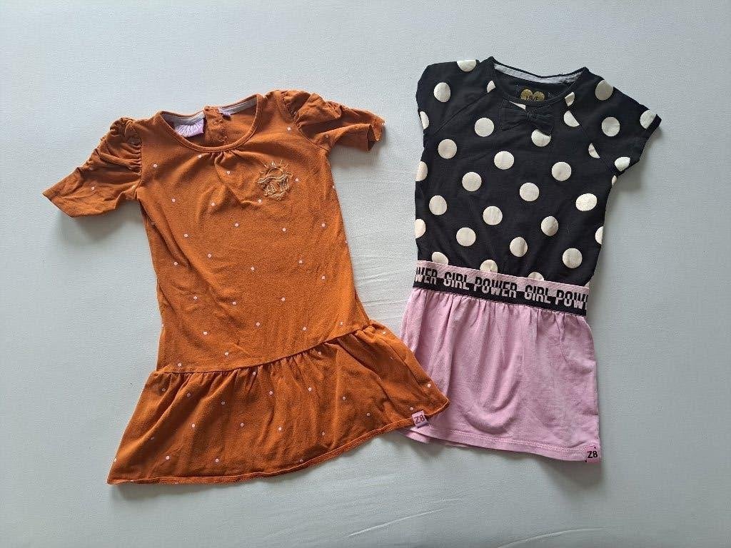 2x z8 jurkjes maat 104, Kinderen en Baby's, Meisje, Z8, Ophalen of Verzenden, Zo goed als nieuw