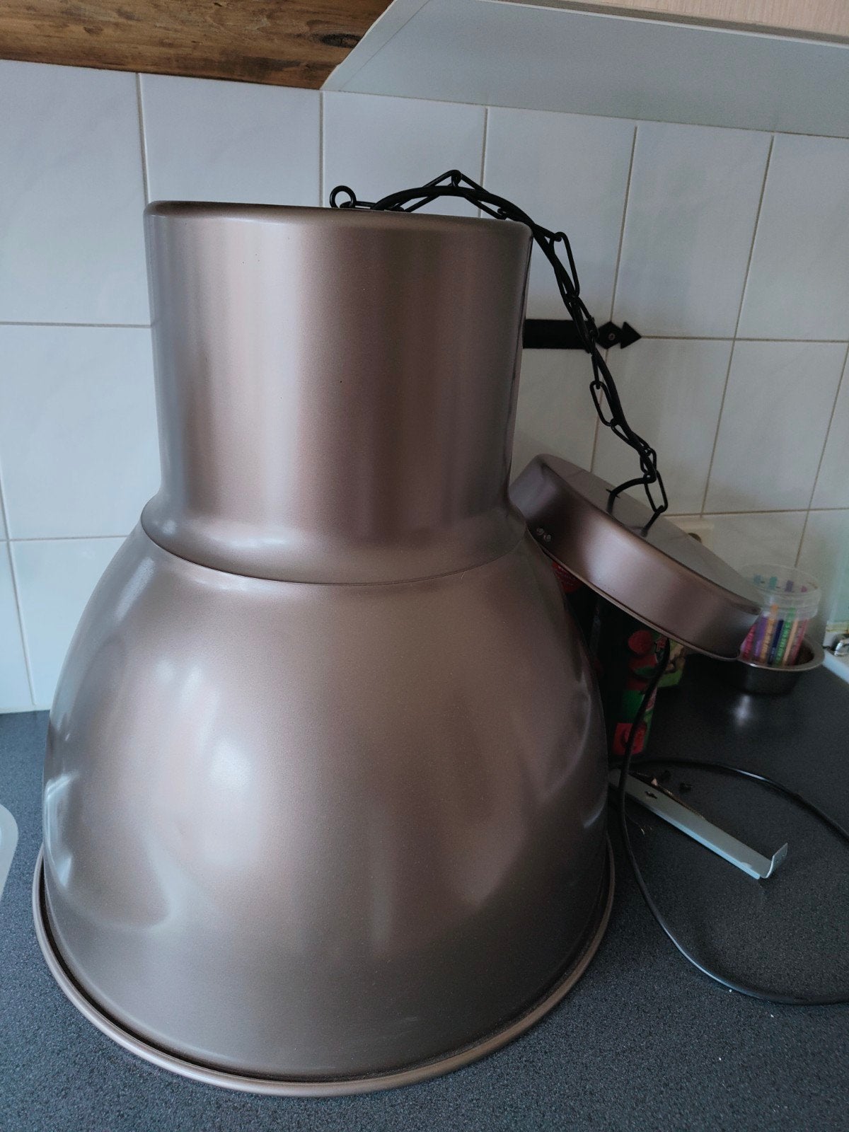 ikea hanglamp, Ophalen