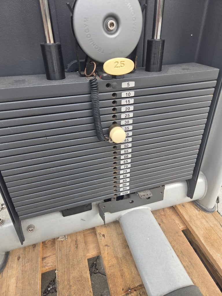 Technogym Vertical Traction Selection Line, Ophalen, Gebruikt, Rug, Overige typen