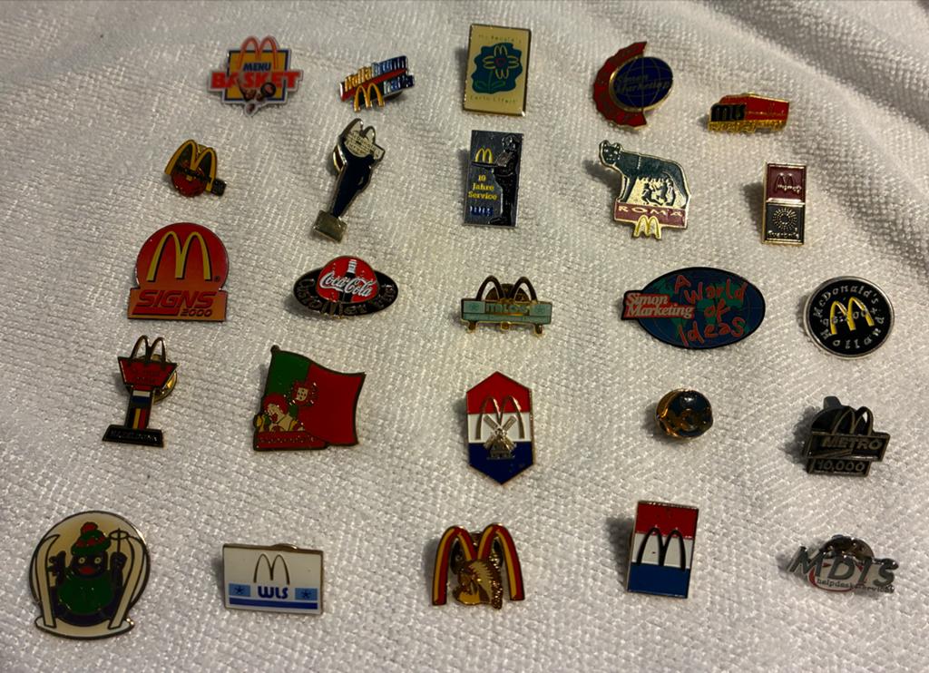 McDonalds pins, Verzamelen, Ophalen of Verzenden, Sport, Speldje of Pin