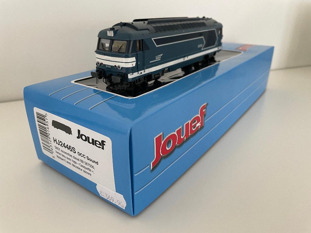 HJ2446S - SNCF, BB 567556 diesellok, ep. V, DCC sound, Jouef, Verzenden, Nieuw, Gelijkstroom