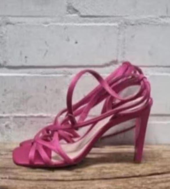 Bronx - Prachtige satijnen heels maat 41 - Nieuw €139, Bronx, Nieuw, X, Roze