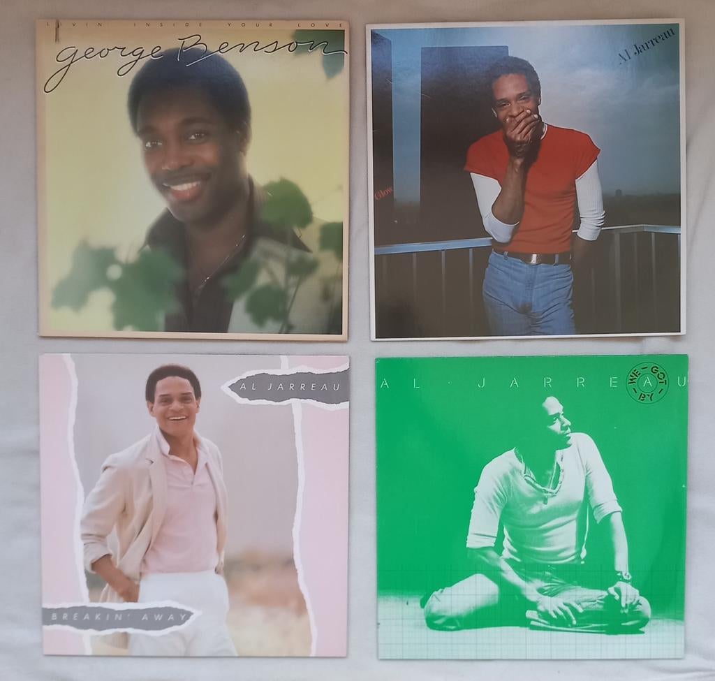 Lp's van Al Jarreau en George Benson, Cd's en Dvd's, Vinyl | Pop, Ophalen of Verzenden, Gebruikt, 12 inch