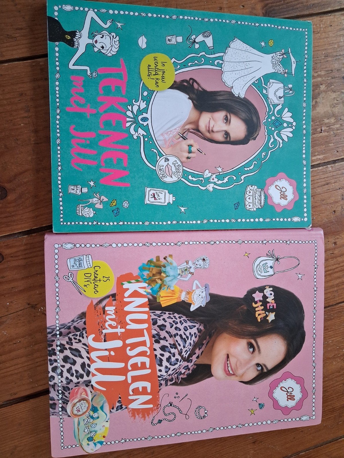 Teken- en Knutselboeken met Jill - Creatieve DIY's, Ophalen, Overige thema's, Meerkleurig, Zo goed als nieuw