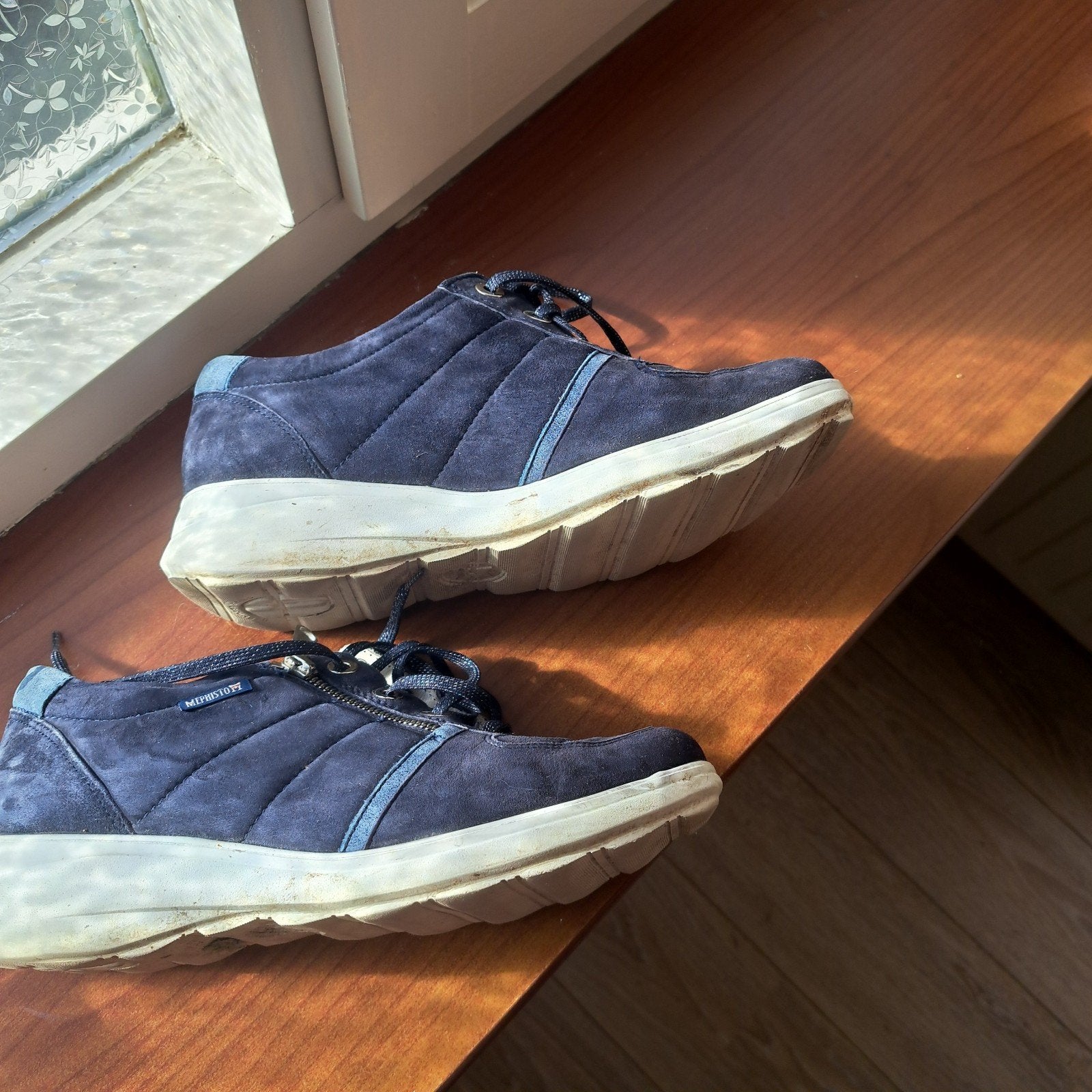 mephisto mobils 40/ 6.5, Blauw, Mephisto mobils, Ophalen of Verzenden, Sneakers of Gympen
